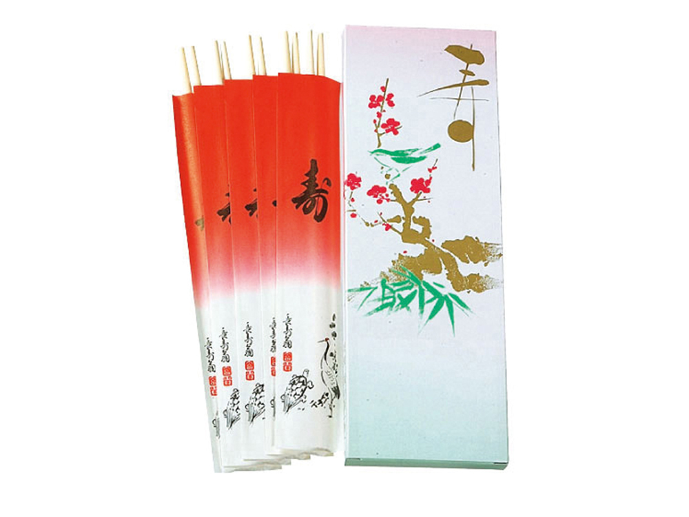 御祝箸五膳セット 梅