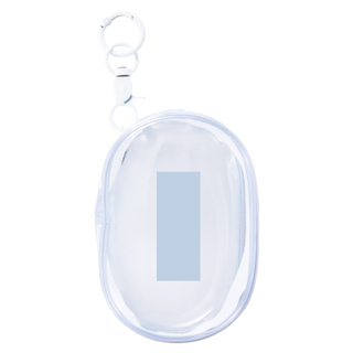 キーホルダー付きクリアポーチ