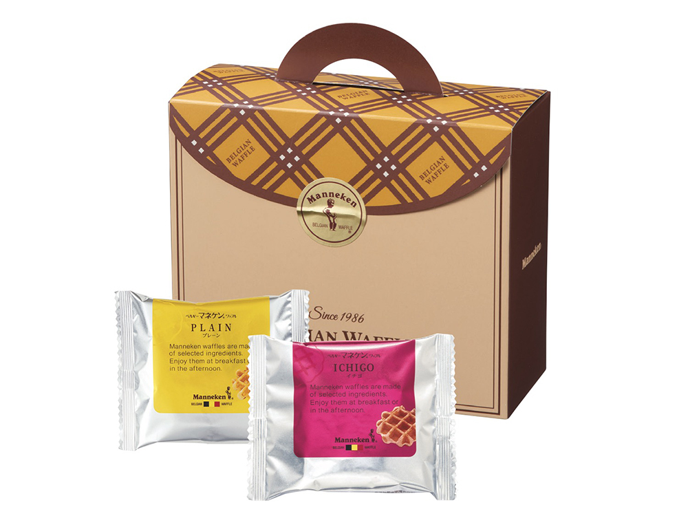 マネケン ベルギーワッフル2個入