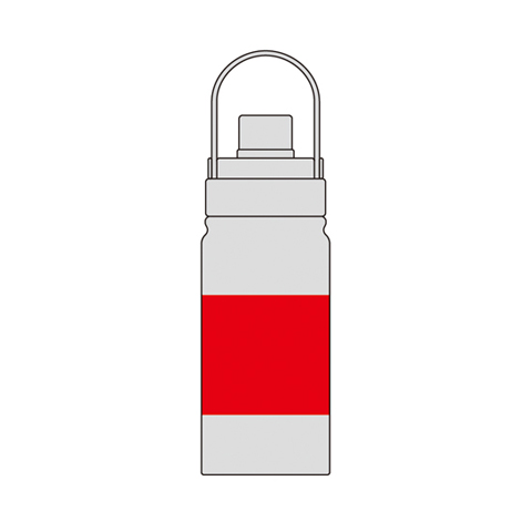 マグリッド・真空二重2WAYストローボトル500ml