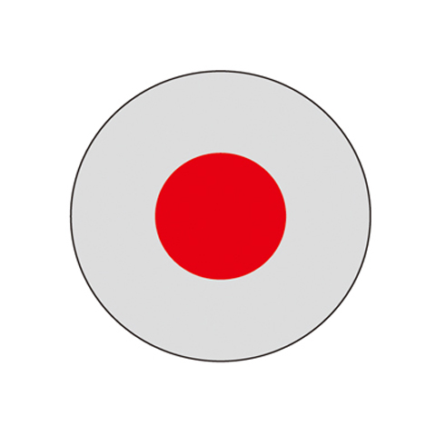 陶製吸水コースター（丸）