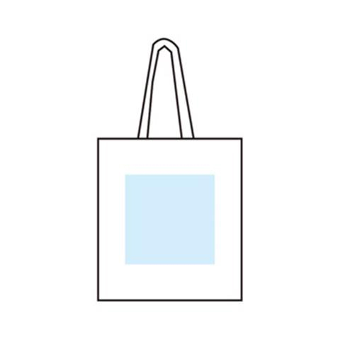 コットンフラットショルダートート