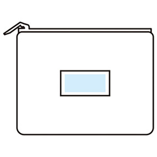 タテキルト スクエアポーチ