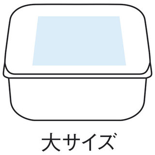 リル 再生プラスチック保存容器 3個組