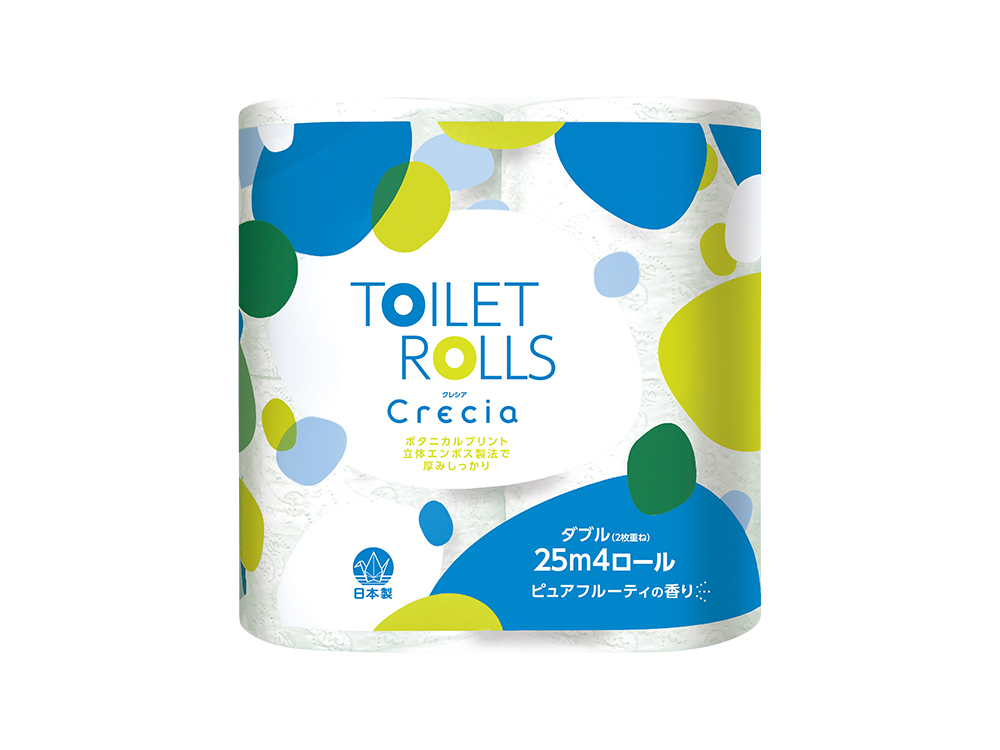 クレシア トイレット4ロールダブル（25m）